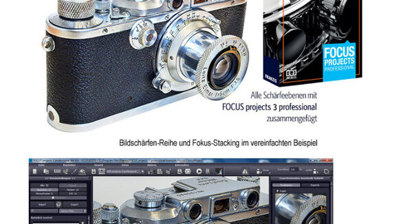 Neues FOCUS projects 3 professional - präzise Schärfentiefe in der Fotografie