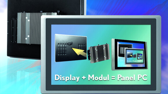 Flexibilität durch modularem Widescreen Panel-PC