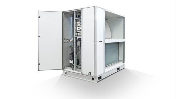 Kompakt und effizient Heizen und Kühlen - ReCooler HP Neuste Wärmepumpentechnology von Fläkt Woods