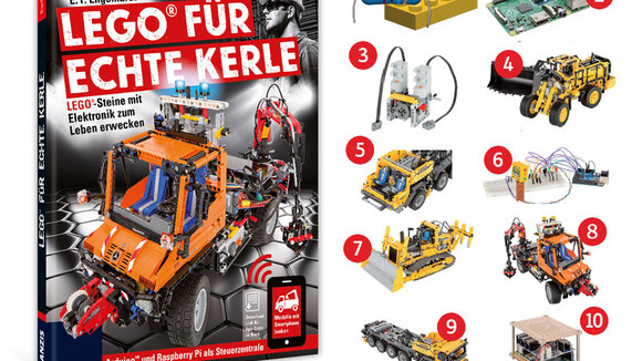 FRANZIS LEGO® für echte Kerle - Wie LEGO® Technik lebendig wird