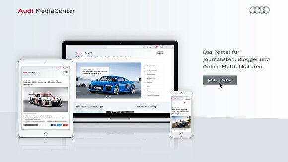 Neues Audi MediaCenter jetzt online