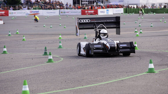 Audi startklar für Formula Student Germany