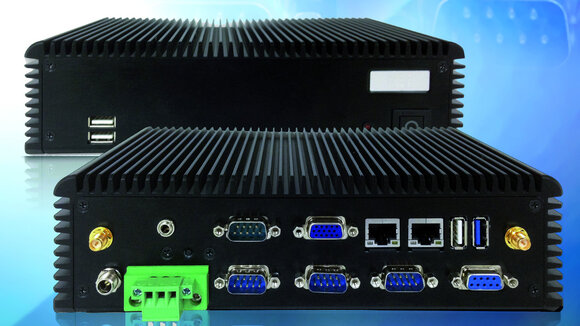 Lüfterfreier Box-PC mit Fernwartung