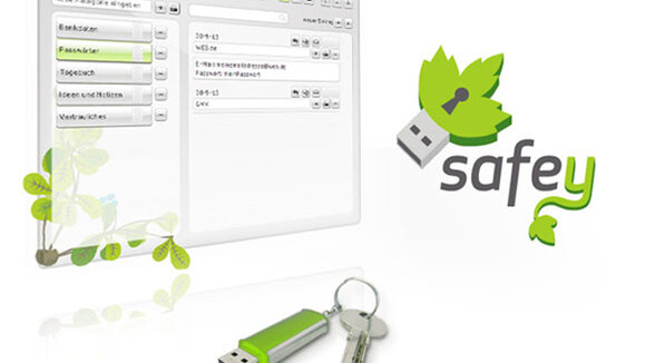 safey pro 2.0: Mehr Datensicherheit mit dem mobilen Passwort-Safe und Daten-Container für PC oder USB-Stick
