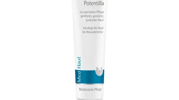 Neue Akut Creme Potentilla erweitert Dr.Hauschka Med zur medizinischen Systempflege für Neurodermitis