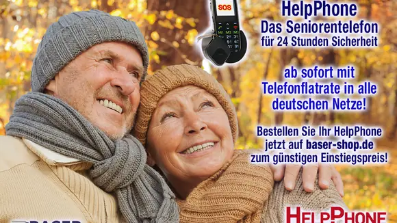 Sicherheit für Senioren mit dem HelpPhone Seniorentelefon
