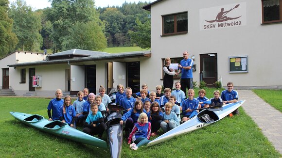 Bürgerstiftung fördert Erlebnistag an der Talsperre Kriebstein für Kinder und Jugendliche mit 150 Euro