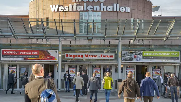 Deutsche Leitmessen Schüttgut und Recycling-Technik 2015 mit neuem Besucher-Rekord