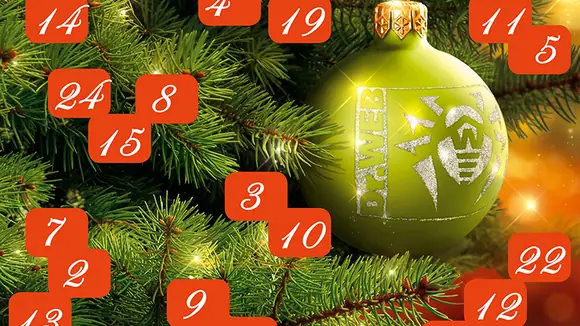 Dr.Web Adventskalender: Täglich Gratis-Lizenz gewinnen