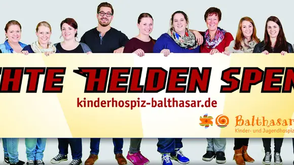 "Held ohne Umhang" - Launch der Werbekampagne für Kinderhospiz Balthasar