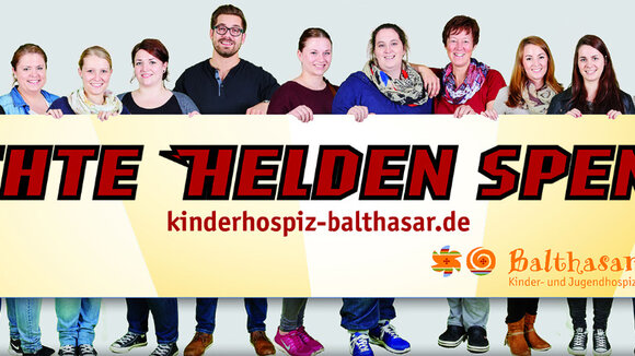 "Held ohne Umhang" - Launch der Werbekampagne für Kinderhospiz Balthasar