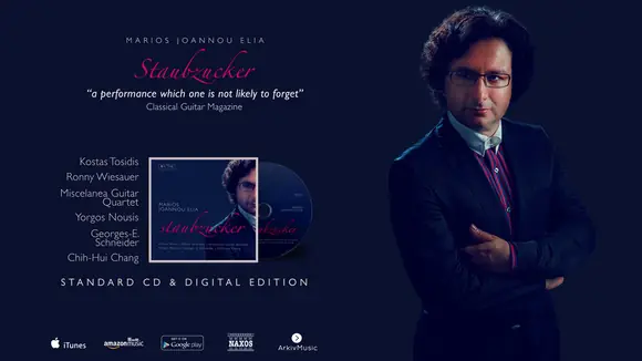 Marios Joannou Elias neue CD Staubzucker: Ein bahnbrechendes Album der Gitarrenmusik