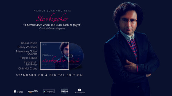 Marios Joannou Elias neue CD Staubzucker: Ein bahnbrechendes Album der Gitarrenmusik