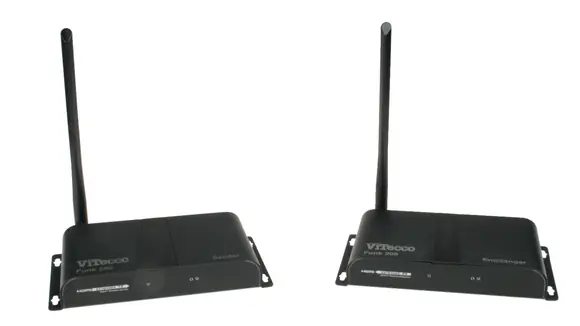 ViTecco präsentiert einen neuen HDMI Funk Extender mit einer Reichweite von 200 Metern.