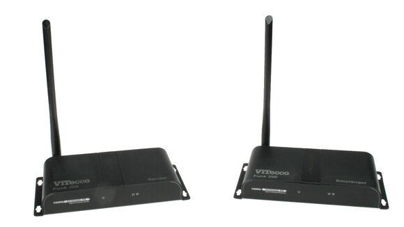 ViTecco präsentiert einen neuen HDMI Funk Extender mit einer Reichweite von 200 Metern.