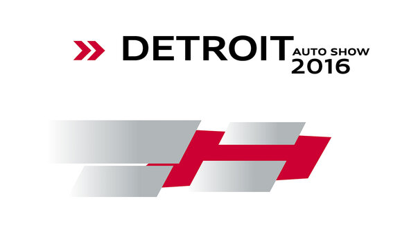 Audi-Pressekonferenz bei Detroit Motor Show 2016 im Audi MediaTV-Livestream