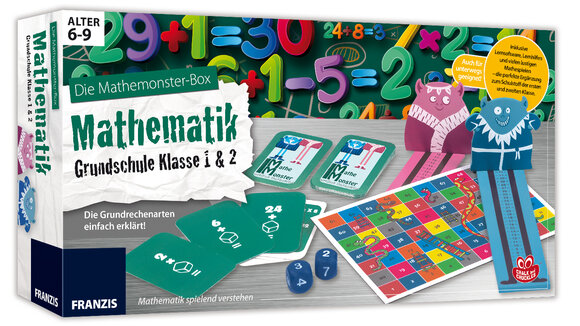 FRANZIS Lernpakete: Mathematik für Klasse 1 und 2 spielerisch erlernen