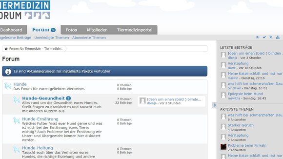 Vetproduction startet Nutzerforum für das Tiermedizinportal