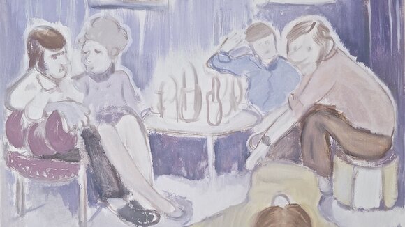 Obsession Violett: Die Künstlerin Monika Romstein zeigt neue Arbeiten in Berlin