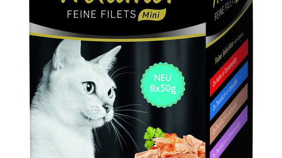Miamor Feine Filets Mini - Immer frisch portioniert im praktischen 50g Frischebeutel