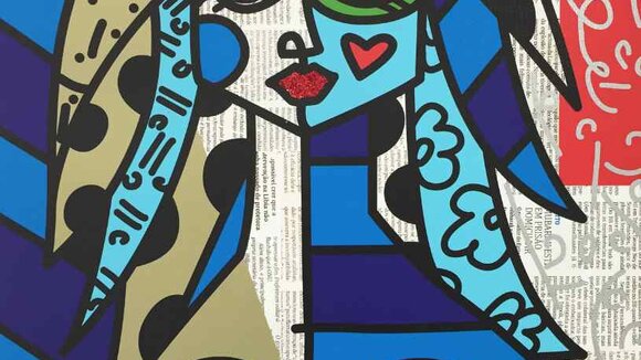 Gefeierter Pop-Art-Star Romero Britto präsentiert in Hamburg und Köln seine Werke