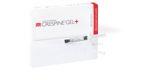 Hoffnung für Arthrose-Patienten: Crespine Gel+ - ein Gelimplantat mit Prilocain
