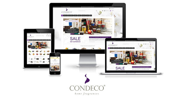 Neuer Duftkerzen Online Shop CONDECO - home fragrances