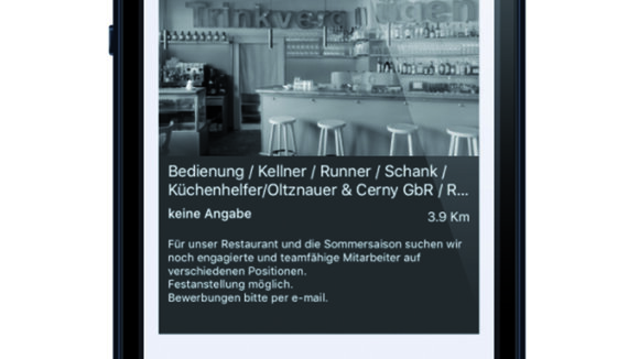 JobNinja vermittelt Jobs per Wischgeste auf Smartphone