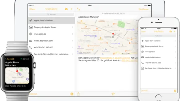 SnipNotes 2.0 - Intelligente Notizen für iOS und Apple Watch