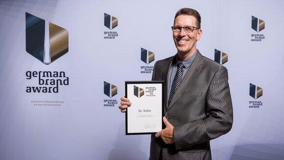 Dr. Hahn erhält German Brand Award 2016