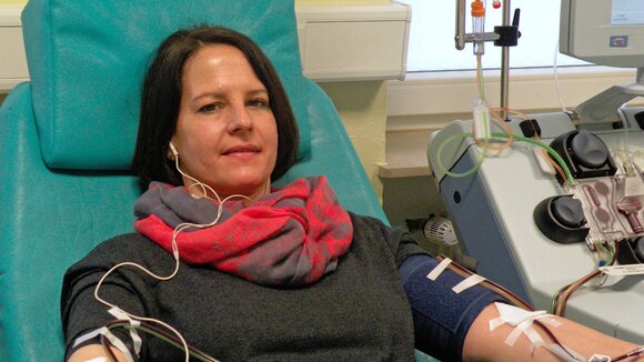 Blutkrebs: Lehrerin rettet per Stammzellspende Leben