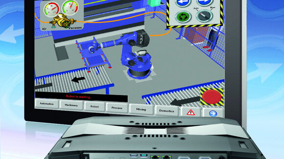 Lüfterfreier 19“ Touchpanel-PC mit Skylake CPU