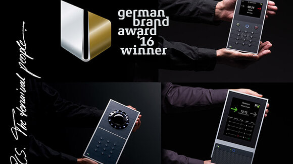 PCS als Winner des German Brand Awards 2016 in der Kategorie „Industry Excellence“ ausgezeichnet.