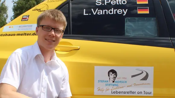 Rallye-Fahrer Stefan Petto geht als Lebensretter an den Start