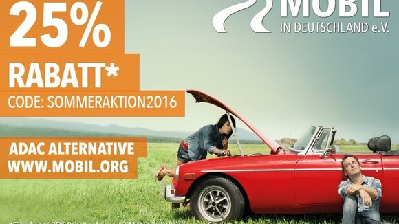 Sicher in den Urlaub - Große Sommeraktion beim Automobilclub Mobil in Deutschland e.V.