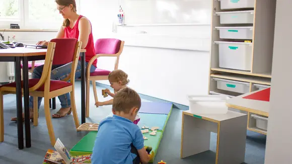 Familienfreundliches Arbeitsumfeld – im wahrsten Sinne des Wortes