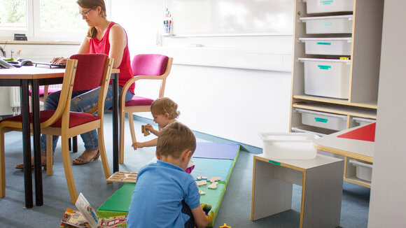 Familienfreundliches Arbeitsumfeld – im wahrsten Sinne des Wortes