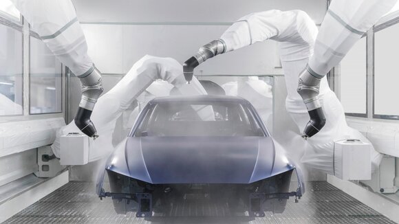Neue, hocheffiziente Lackiererei bei Audi eröffnet