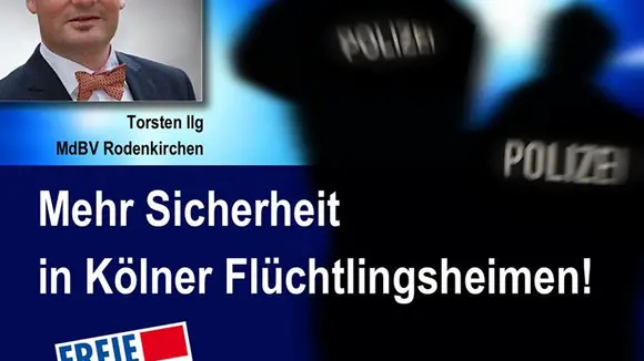 Köln: Freier Wähler fordert Konsequenzen nach Hass-Attacke gegen homosexuelle Flüchtlinge.