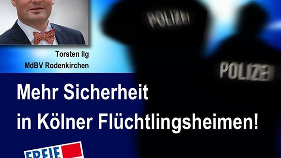 Köln: Freier Wähler fordert Konsequenzen nach Hass-Attacke gegen homosexuelle Flüchtlinge.