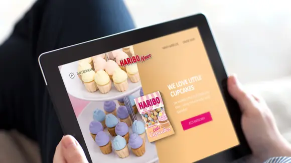 HARIBO-Neuheiten Seite ist -Website des Jahres 2016-