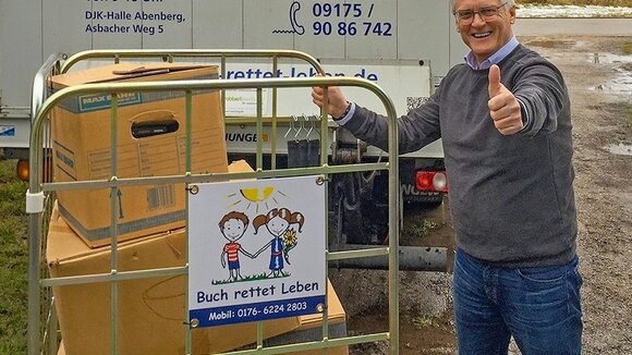 Mit gelesenen Büchern sinnvoll und nachhaltig helfen