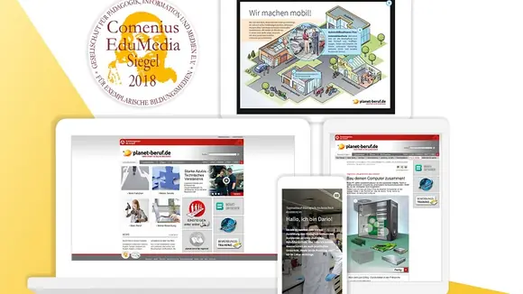 Comenius-Auszeichnung im mobilen Design
