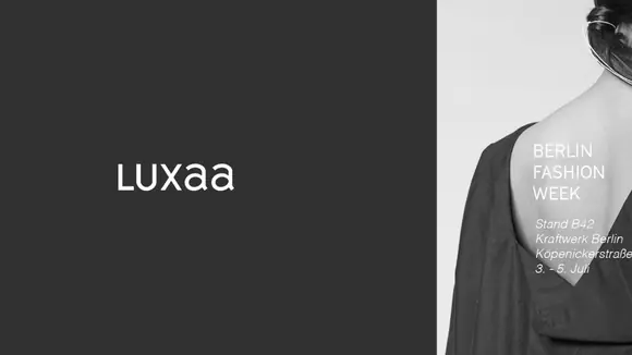 Deutsches Modelabel Luxaa zeigt innovative Mode-Kunst-Kooperation auf der Berlin Fashion Week!
