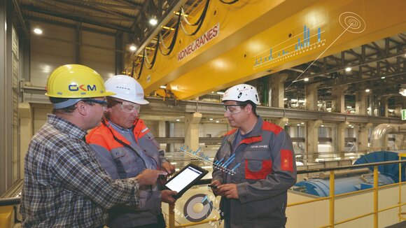 260 Krane und Hebezeuge im Grosskraftwerk Mannheim – online – immer bestens im Blick