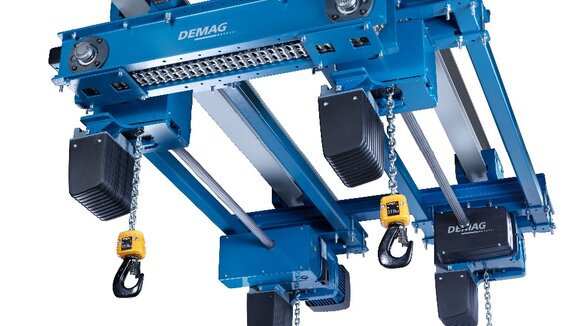 Demag Quadro Kettenzug für ein breites Einsatzspektrum