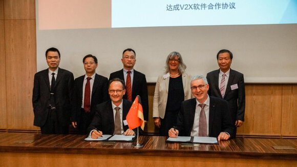 Nordsys und Hangsheng unterzeichnen weitreichendes Lizenzabkommen für V2X-Technologie