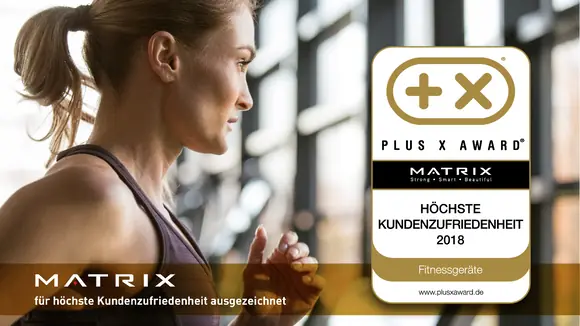Matrix wird mit Plus X Award für höchste Kundenzufriedenheit ausgezeichnet