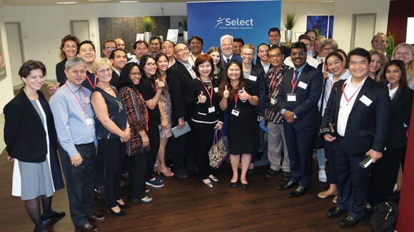 Südostasiatische Delegation besucht Select GmbH