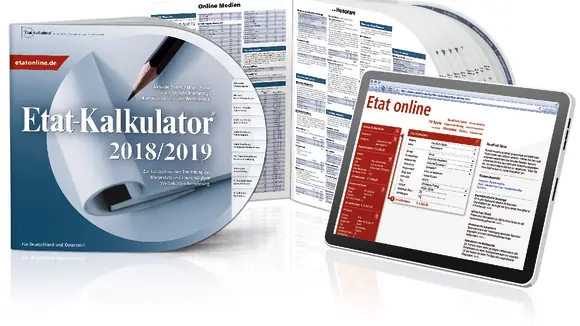 Der neue Etat-Kalkulator® 2018/2019 - Alle Werbekosten jederzeit im Griff